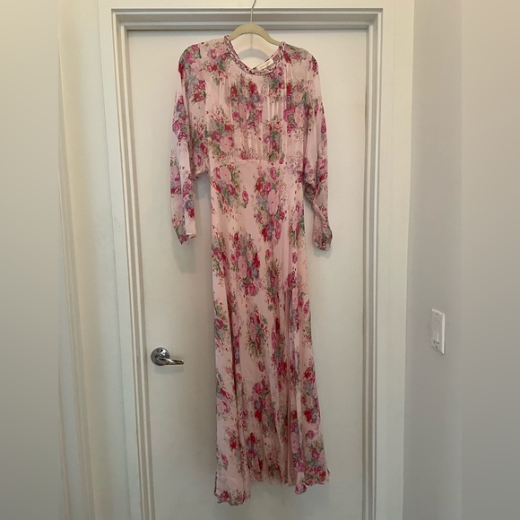 LoveShackFancy Dresses Love Shack Fancy Long Sleeve Floral Print